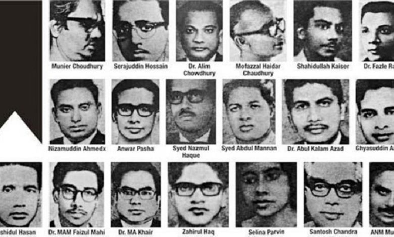 শহীদ বুদ্ধিজীবী দিবস আজ