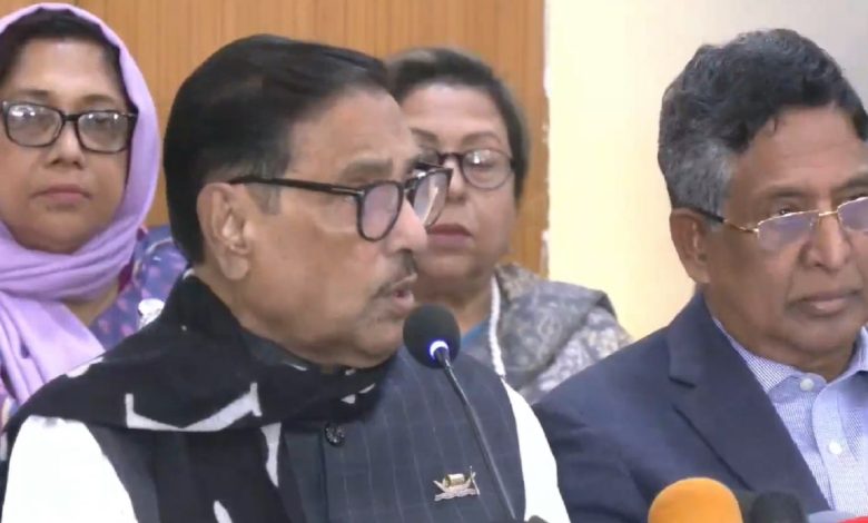 প্রধানমন্ত্রী ঘোষণা দিয়েছেন স্বতন্ত্র প্রার্থী থাকবে: ওবায়দুল কাদের