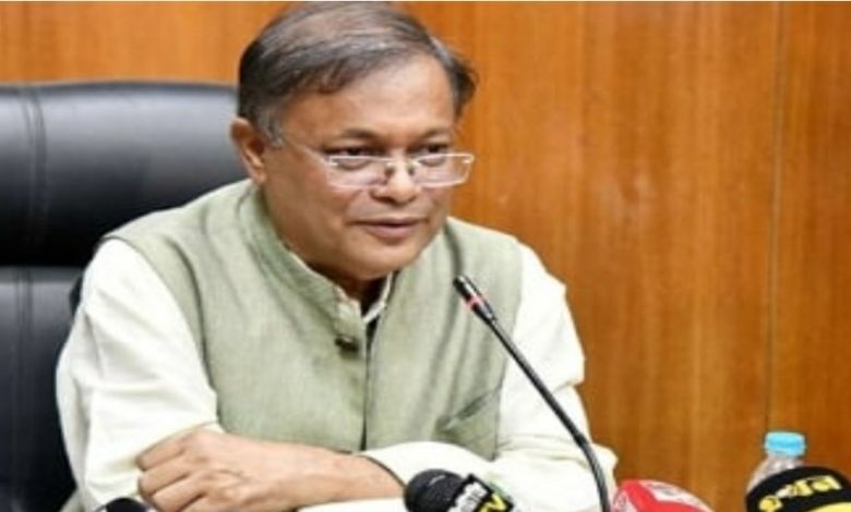 টিআইবির আচরণ রাজনৈতিক দলের মতো: তথ্যমন্ত্রী