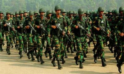 বুধবার মাঠে নামছে সশস্ত্র বাহিনী