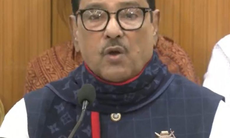 আন্দোলনের দিবাস্বপ্ন দেখছেন ফখরুল: কাদের