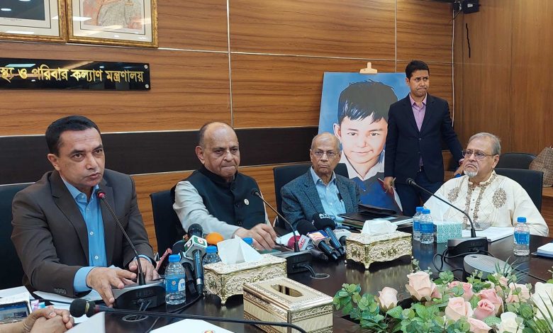খতনায় শিশুর মৃত্যু: প্রধানমন্ত্রীর নির্দেশনা জানালেন স্বাস্থ্যমন্ত্রী