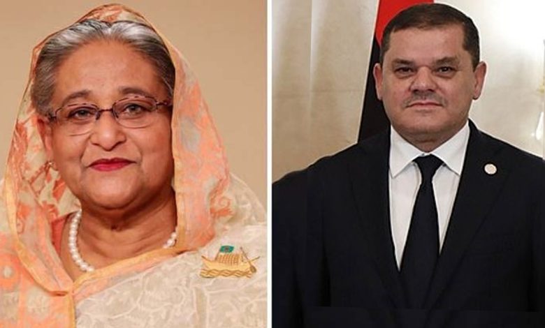 শেখ হাসিনাকে অভিনন্দন জানালেন লিবিয়ার প্রধানমন্ত্রী