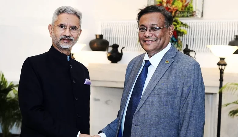 জয়শঙ্করের সঙ্গে হাছান মাহমুদের বৈঠক