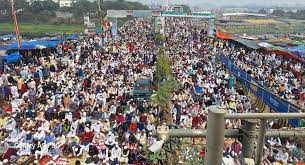 আখেরি মোনাজাতের মাধ্যমে শেষ হল বিশ্ব ইজতেমার প্রথম পর্ব