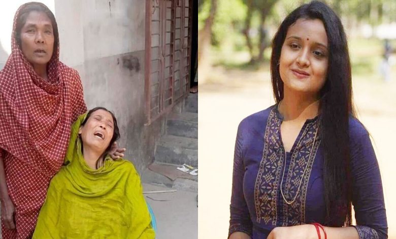শেষবার মেয়ের মুখ দেখার আকুতি বৃষ্টির মায়ের