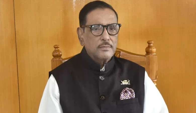 বেইলি রোডের অগ্নিকাণ্ডে ওবায়দুল কাদেরের শোক