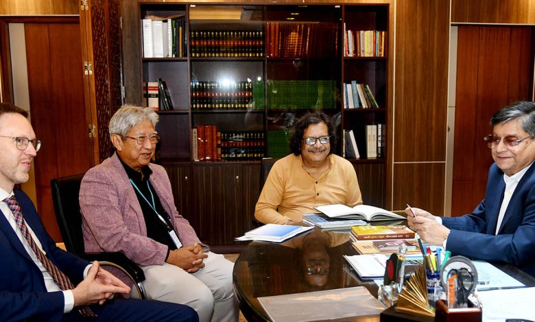 গণপূর্তমন্ত্রীর সাথে ইউএনডিপি’র আবাসিক প্রতিনিধির সৌজন্য সাক্ষাৎ