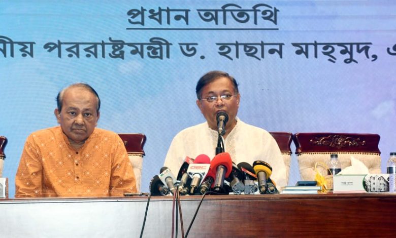 গণতন্ত্র নয়, বাংলার সংস্কৃতিও পুনরুদ্ধার করেছেন শেখ হাসিনা: পররাষ্ট্রমন্ত্রী