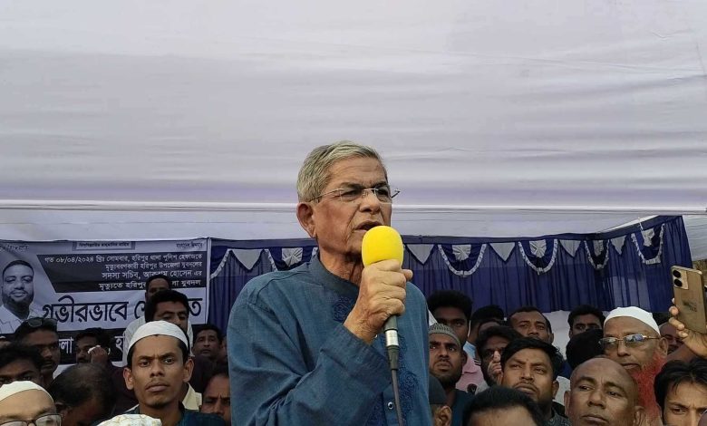 স্বাধীনতার জন্য লড়াই সংগ্রাম করে যাচ্ছি: ফখরুল