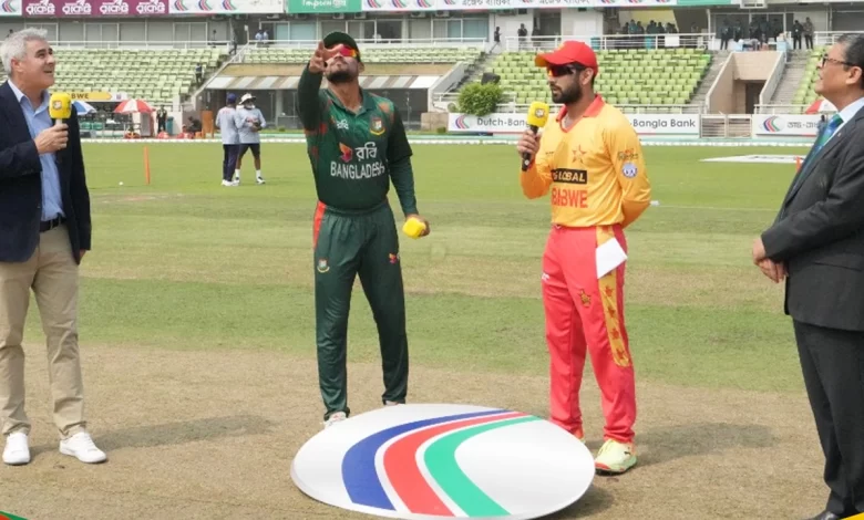 হোয়াইটওয়াশের মিশনে টস হেরে ব্যাটিংয়ে বাংলাদেশ