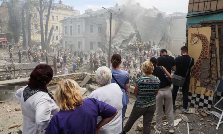 ইউক্রেনজুড়ে রাশিয়ার ব্যাপক হামলা, নিহত ৪১