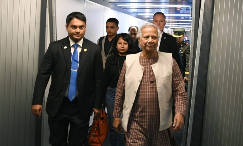 নিউইয়র্ক পৌঁছেছেন প্রধান উপদেষ্টা