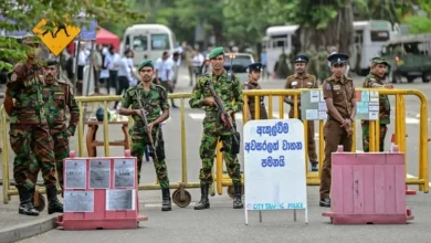 শ্রীলঙ্কায় কারফিউ জারি