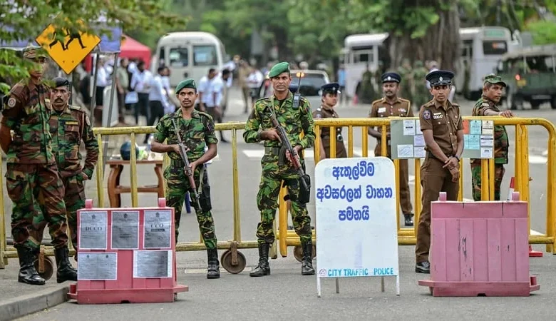 শ্রীলঙ্কায় কারফিউ জারি