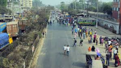 গাজীপুরে ট্রাক চাপায় নারী শ্রমিক নিহত, ঢাকা-ময়মনসিংহ মহাসড়ক অবরোধ