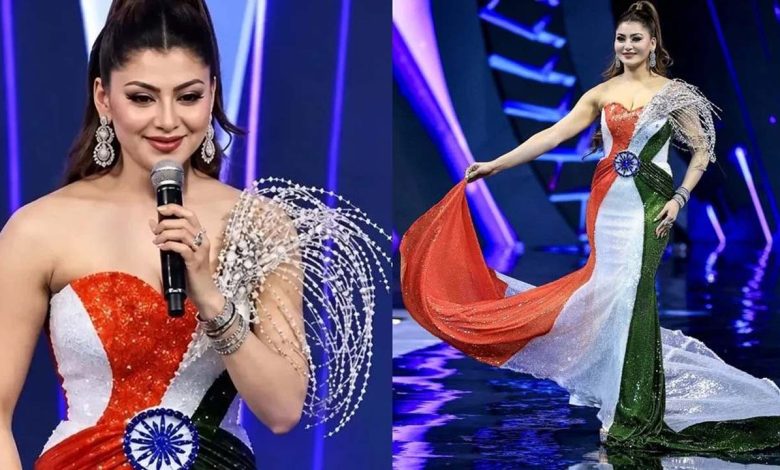 মিস ইউনিভার্স ইন্ডিয়া ২০২৬-এর মঞ্চে উর্বশী রাউতেলার পোশাক ঘিরে বিতর্ক