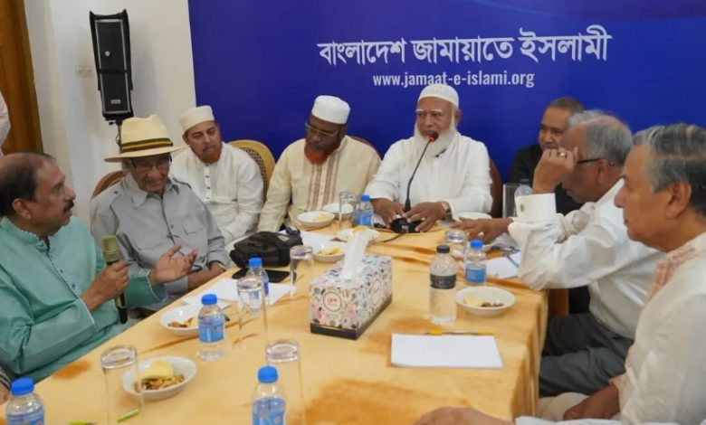 সহিংসতা পরিহার করে গঠনমূলক বিরোধিতার পরামর্শ সম্পাদকদের, সহযোগিতা চাইলেন জামায়াত আমির
