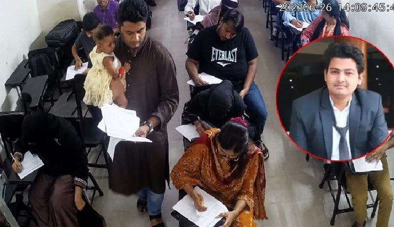 ছাত্রীর সন্তানকে কোলে নিয়ে পরীক্ষা দেওয়ার সুযোগ করে দিলেন বিশ্ববিদ্যালয় শিক্ষক